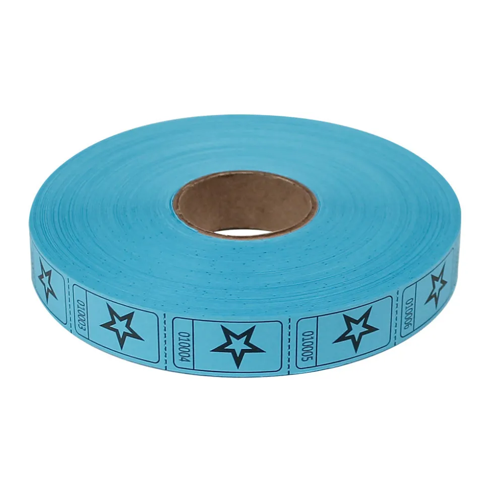 Roll Tickets - Star - Blue 2000 Roll (EACH)