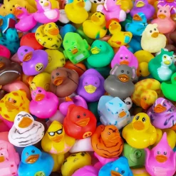 Rubber Ducky Assortment 2" (100 PACK)