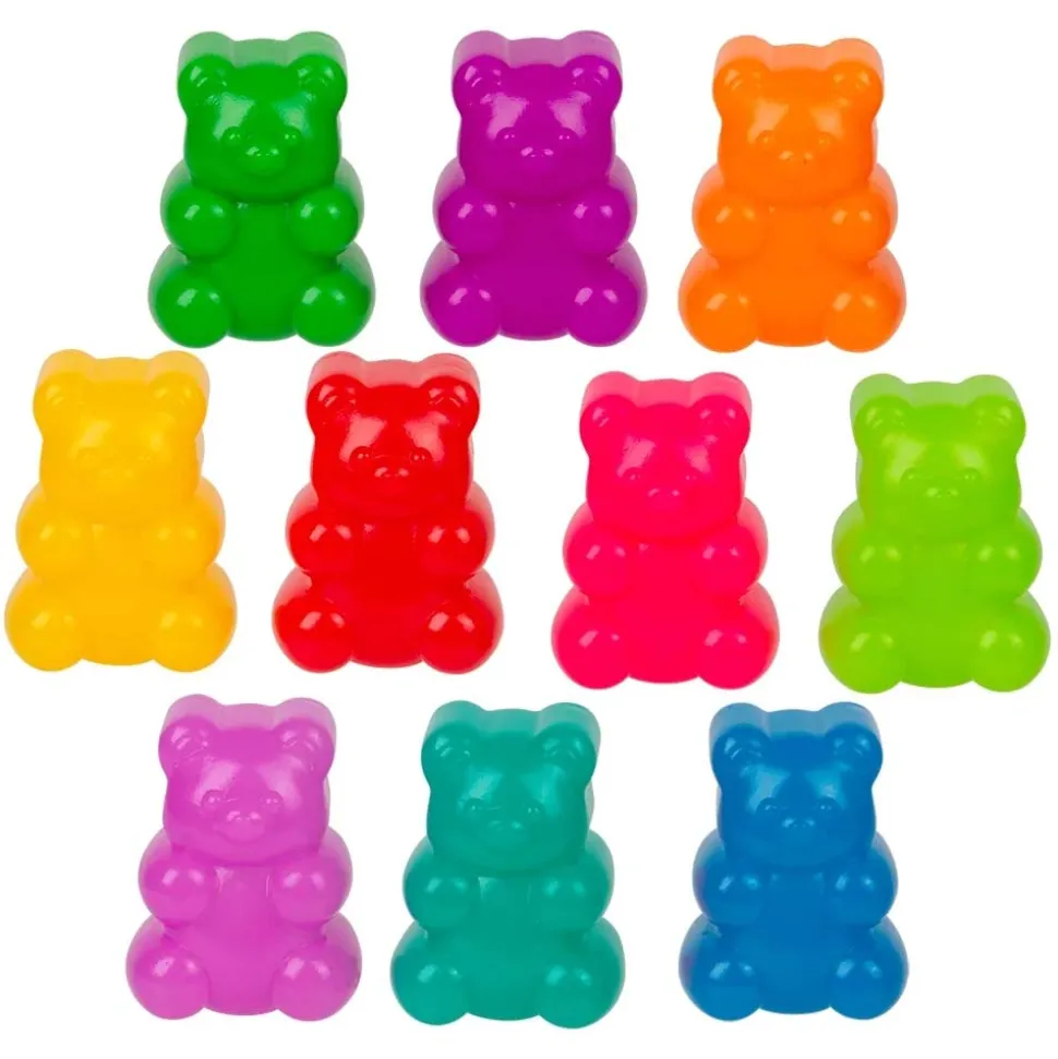 Rubber Yummy Bear Assortment 2" (50 PACK)