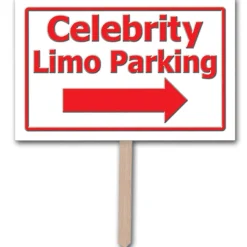 Sign - Celebrity Limo Parking (EACH)