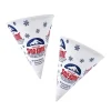 Snow Cone Paper Cones 6 oz (200 PACK)