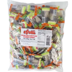 Sour Cola Bottles Gummi Candy 2 lbs (100 PACK)