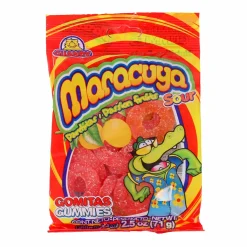 Sour Passion Fruit Ring Gummies 2.5 oz (BB October 2025)