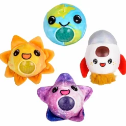 Space Squeezy Bead Plush Assorted 3" (EACH)