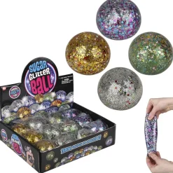 Sparkle Squeezy Sugar Ball Assortment 2.4" (DZ)