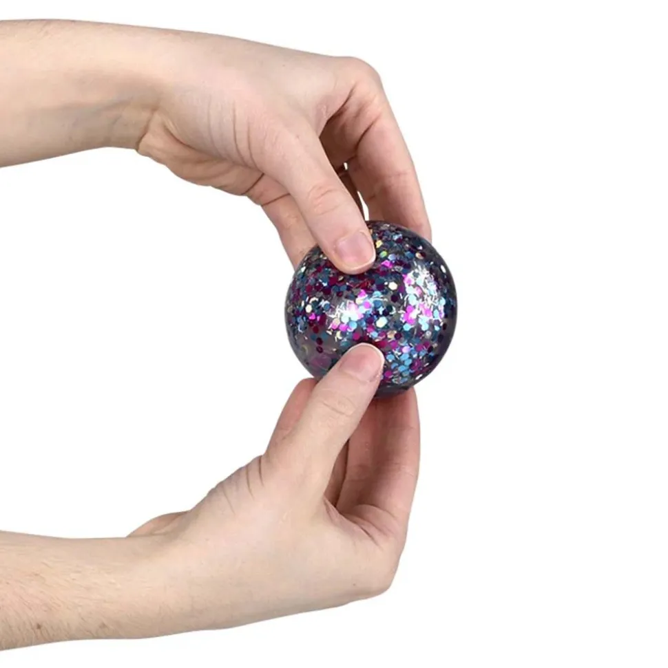 Sparkle Squeezy Sugar Ball Assortment 2.4" (DZ)