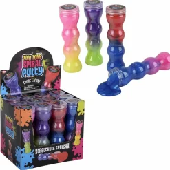 Spiral Bottle Two Tone Putty Assortment 6.25
