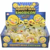 Squeezy Bead Emoticon Ball Assortment 2.25" (DZ)