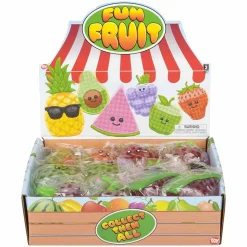 Squeezy Bead Fun Fruit Assortment 3" (DZ)