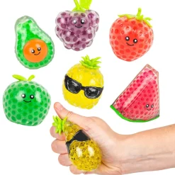 Squeezy Bead Fun Fruit Assortment 3" (DZ)