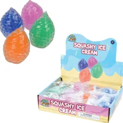 Squeezy Bead Ice Cream Assortment 2.5" (DZ)