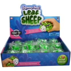 Squeezy Bead Leaf Sheep 3" (DZ)