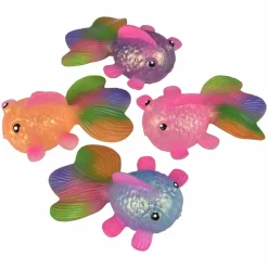 Squeezy Sugar Fidget Goldfish Assortment 4.5" (DZ)