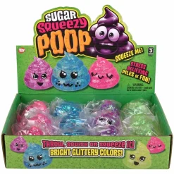 Squeezy Sugar Poop Assortment 2.5" (DZ)