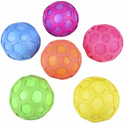 Squish And Stretch Honeycomb Ball Assorted 3