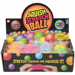 Squish And Stretch Mini Gummi Ball Assortment 1.75