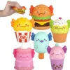 Squish Axolotl Foodie Friend Assortment 3" (DZ)