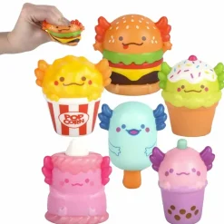 Squish Axolotl Foodie Friend Assortment 3" (DZ)