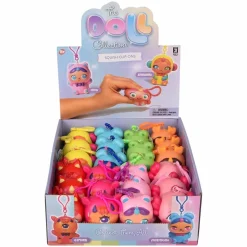 Squish Doll Clip Assortment 3" (24 PACK)