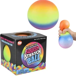 Squish Stretch Rainbow Yummy Ball 4