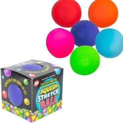 Squish Stretch Yummy Ball Assorted 4