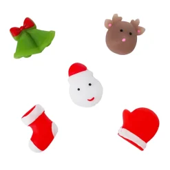 Squishy Christmas Toy Assortment 1.5" (100 PACK)