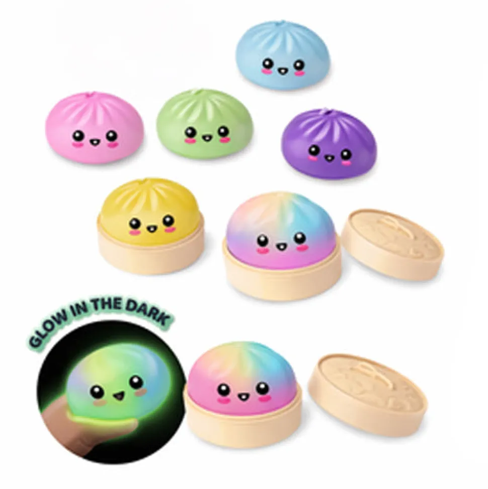 Squishy Glow In The Dark Mystery Dumpling Assorted 3.5" (EACH)