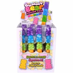 Squish Yummy Bear Pens 8.25" (DZ)