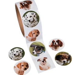 Stickers - Dog Assortment 1.5" (100 PACK)