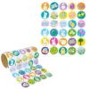 Stickers - Easter Roll Assortment 1.5" (500 PACK)