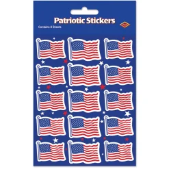 Stickers - Patriotic US Flags 1.25" (EACH)