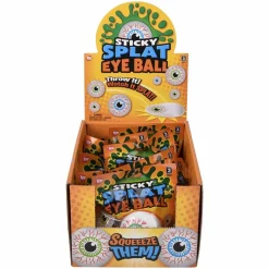 Sticky Splat Eye Ball Assortment 2.5" (DZ)