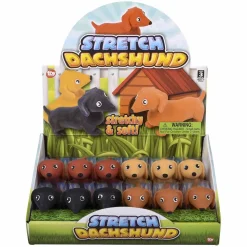 Stretch Dachshund Assortment 4.5" (DZ)