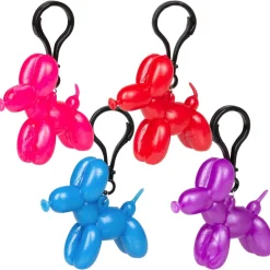 Stretchy Balloon Dog Clip On Assortment (24 PACK)