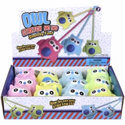 Stretchy Owl Yo-Yo Assortment 6