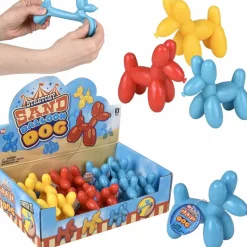 Stretchy Sand Balloon Dog Assortment 3.5" (DZ)