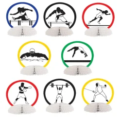 Summer Sports Mini Centerpiece Assortment 4.5" (8 PACK)