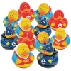 Superhero Rubber Ducky Assortment 2" (DZ)