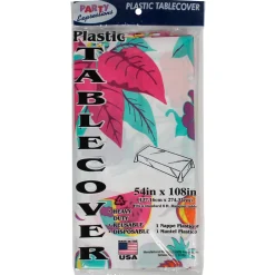 Table Cover - Floral Luau 54" x 108" (EACH)
