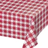 Table Cover - Red Gingham 54" x 108" (EACH)
