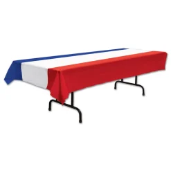 Table Cover - Red White and Blue 54" x 108" (EACH)