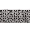 Table Skirt - Silver With Black Stars 30" x 14' (EACH)