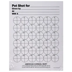 Target Cards - Pot Shot Cards (50 PACK)