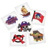 Tattoos - Pirate Assortment 1.5" (144 PACK)