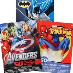 Tattoos - Superhero Assortment (50 PACK)