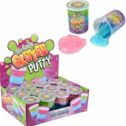 Tri-Color Glitter Putty 3