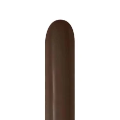 260 Twisting Balloons Chocolate Brown 60" (50 PACK)