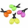 Two Tone Maraca Pair Assortment 5.25" (DZ)