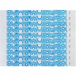 Tyvek Paper Wristbands - Blue Discs 3/4" (500 PACK)