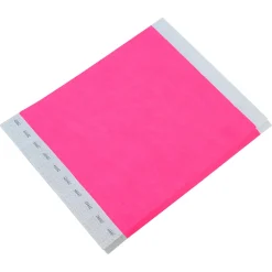 Tyvek Paper Wristbands - Neon Pink 3/4" (500 PACK)
